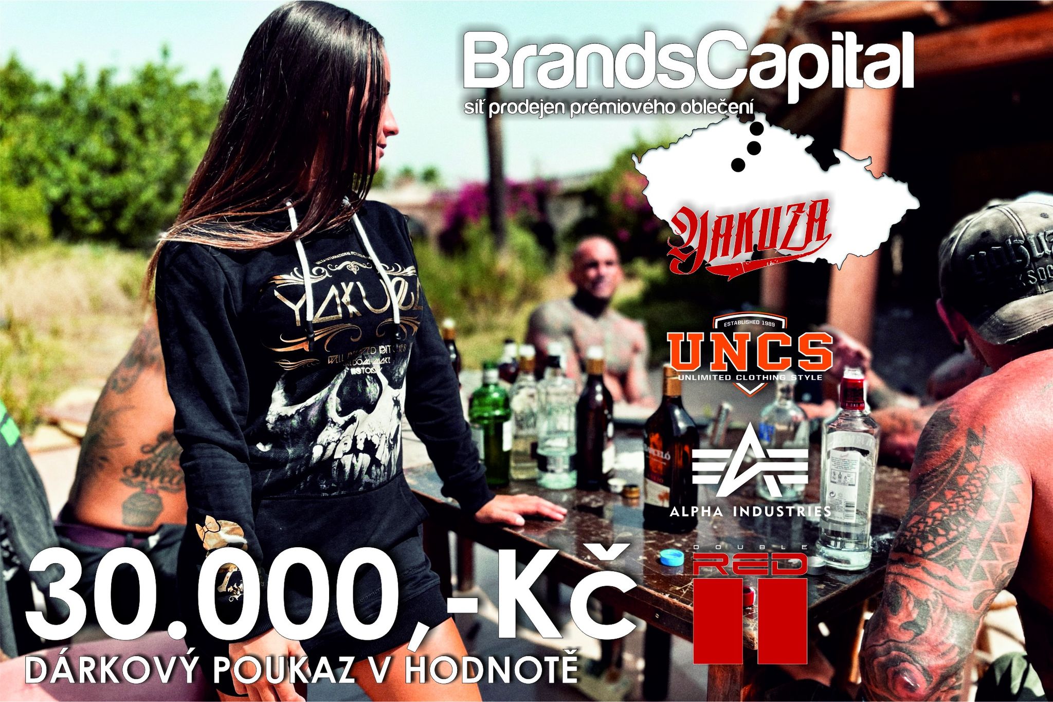 Dárkový poukaz "YAKUZA893" 30000,- Kč