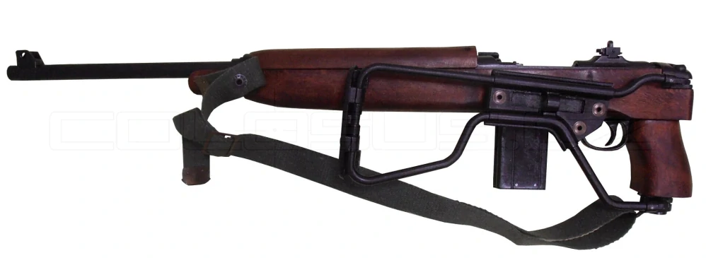 Replika puška USM1 A1 Carbine Paratrooper s popruhem, USA 1942