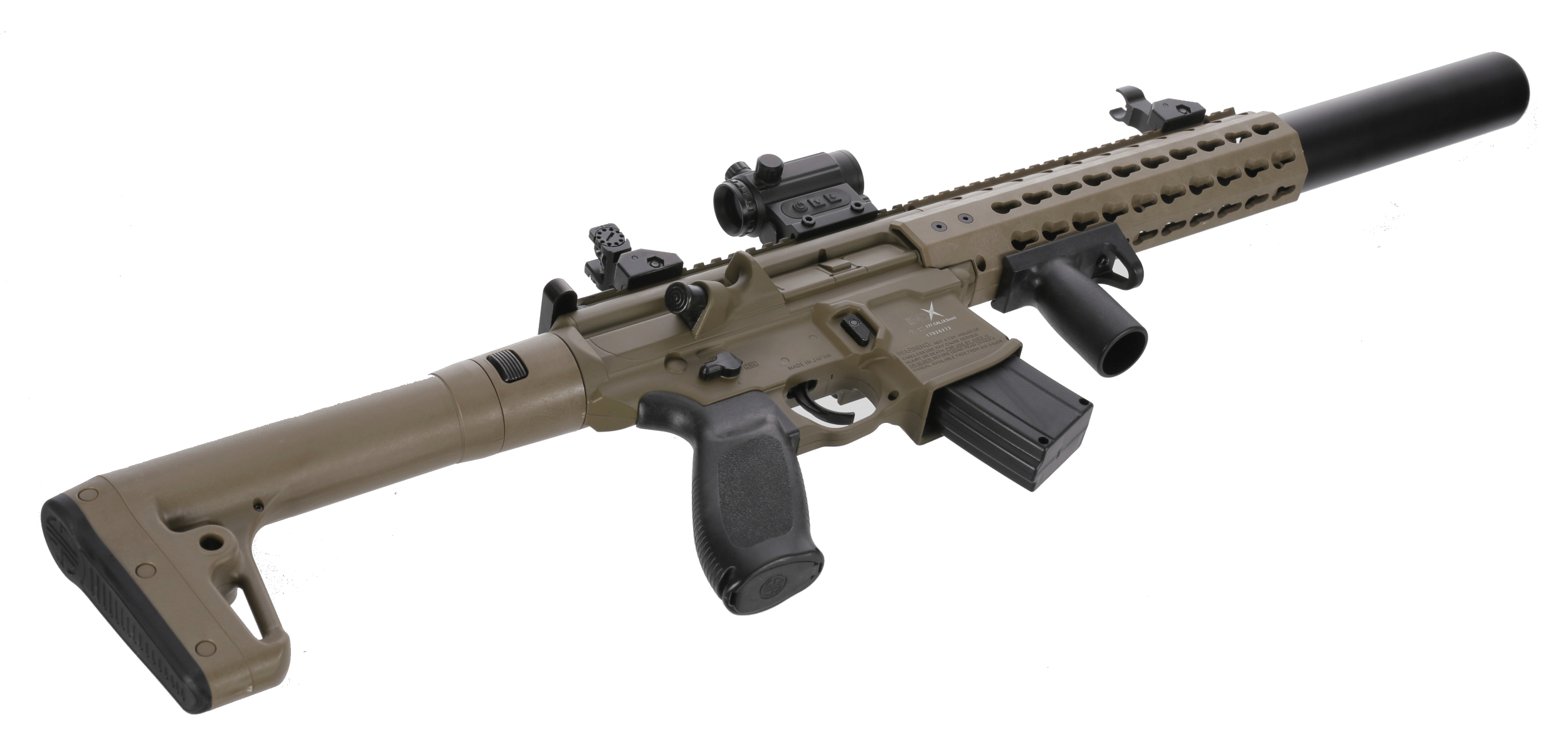 VZDUCHOVKA SIG SAUER MCX FDE 4,5MM S KOLIMÁTOREM